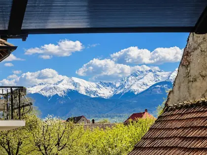 Munții Făgăraș, văzuți din Avrig